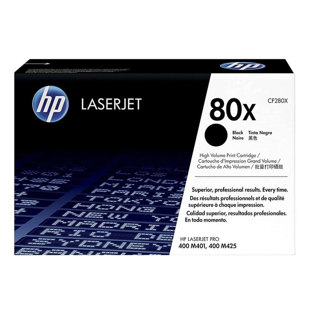 TONER HP 80X NEGRO CF280X LJ M401N ORIGINAL