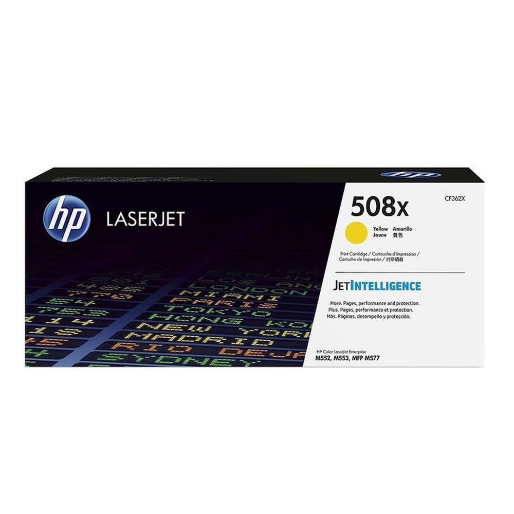 TONER HP 508X AMARILLO CF362X LJ M552 ORIGINAL
