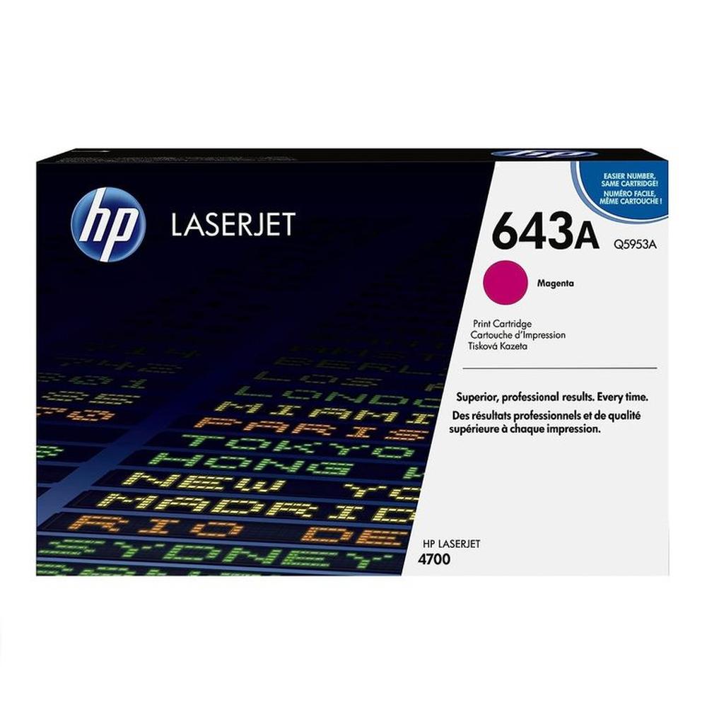 TONER HP 643A MAGENTA Q5953A LJ 4700 ORIGINAL