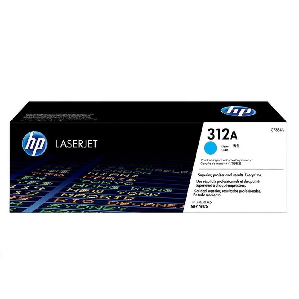 TONER HP 312A CIAN CF381A LJ M476 ORIGINAL