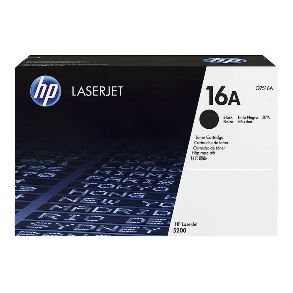 TONER HP 16A NEGRO Q7516A LJ 5200 ORIGINAL
