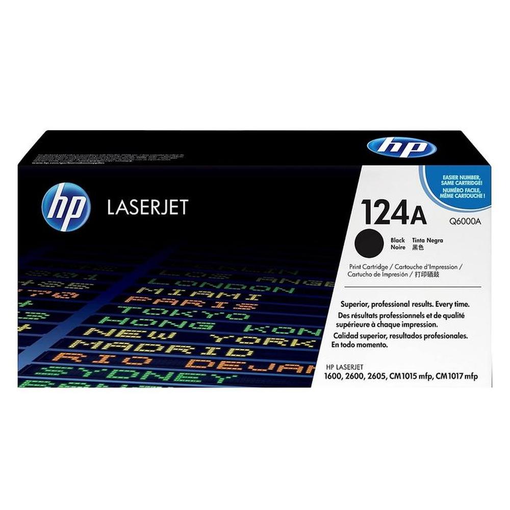TONER HP 124A NEGRO Q6000A LJ 2600 ORIGINAL