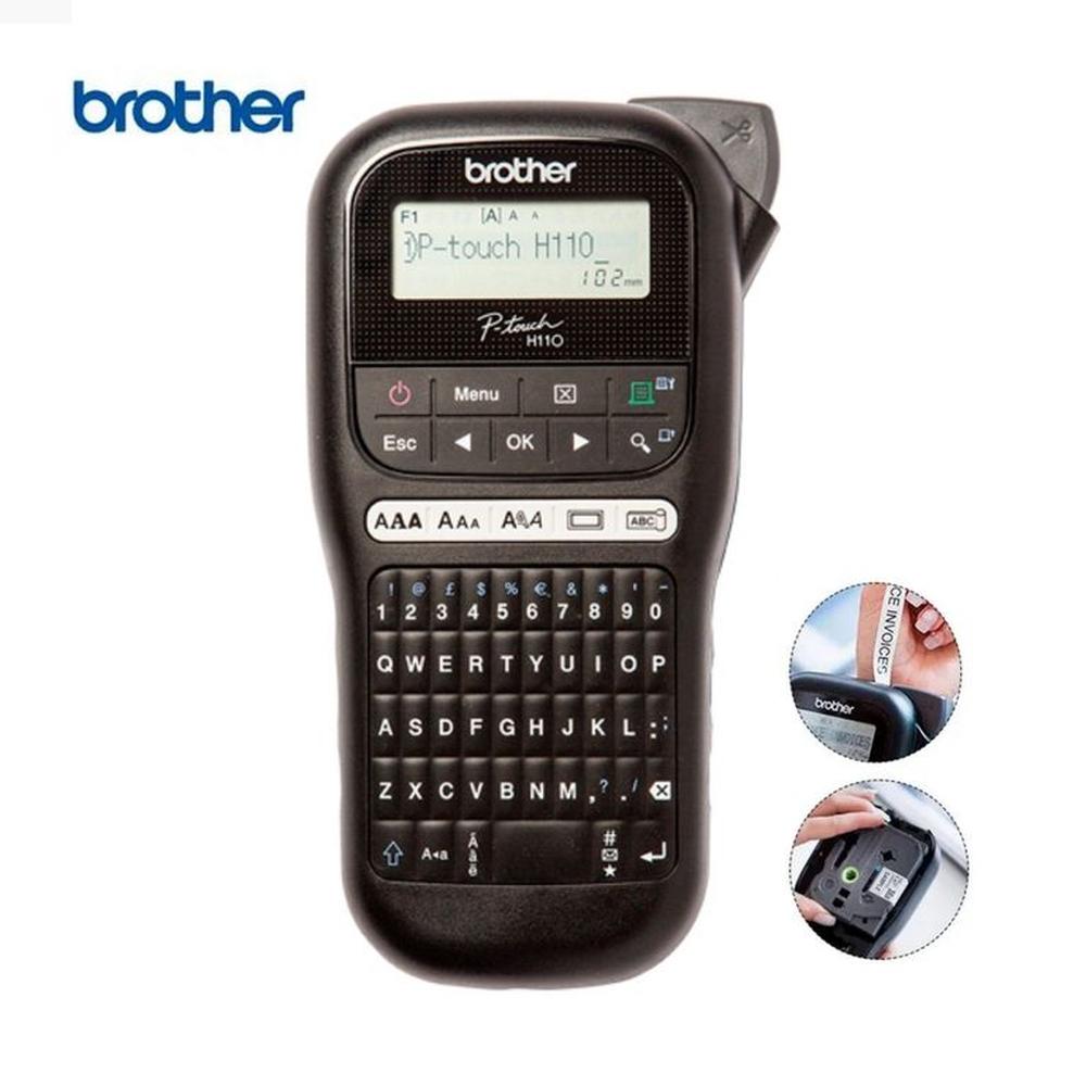 ROTULADORA BROTHER PT-H110 PORTÁTIL P-TOUCH NEGRO