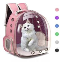 Mochila para Gatos Bolsa Portátil para Mascotas Rosado