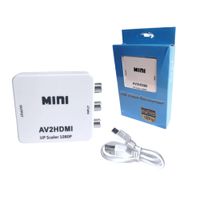 Adaptador Convertidor Rca A Hdmi Con Audio - 1080p