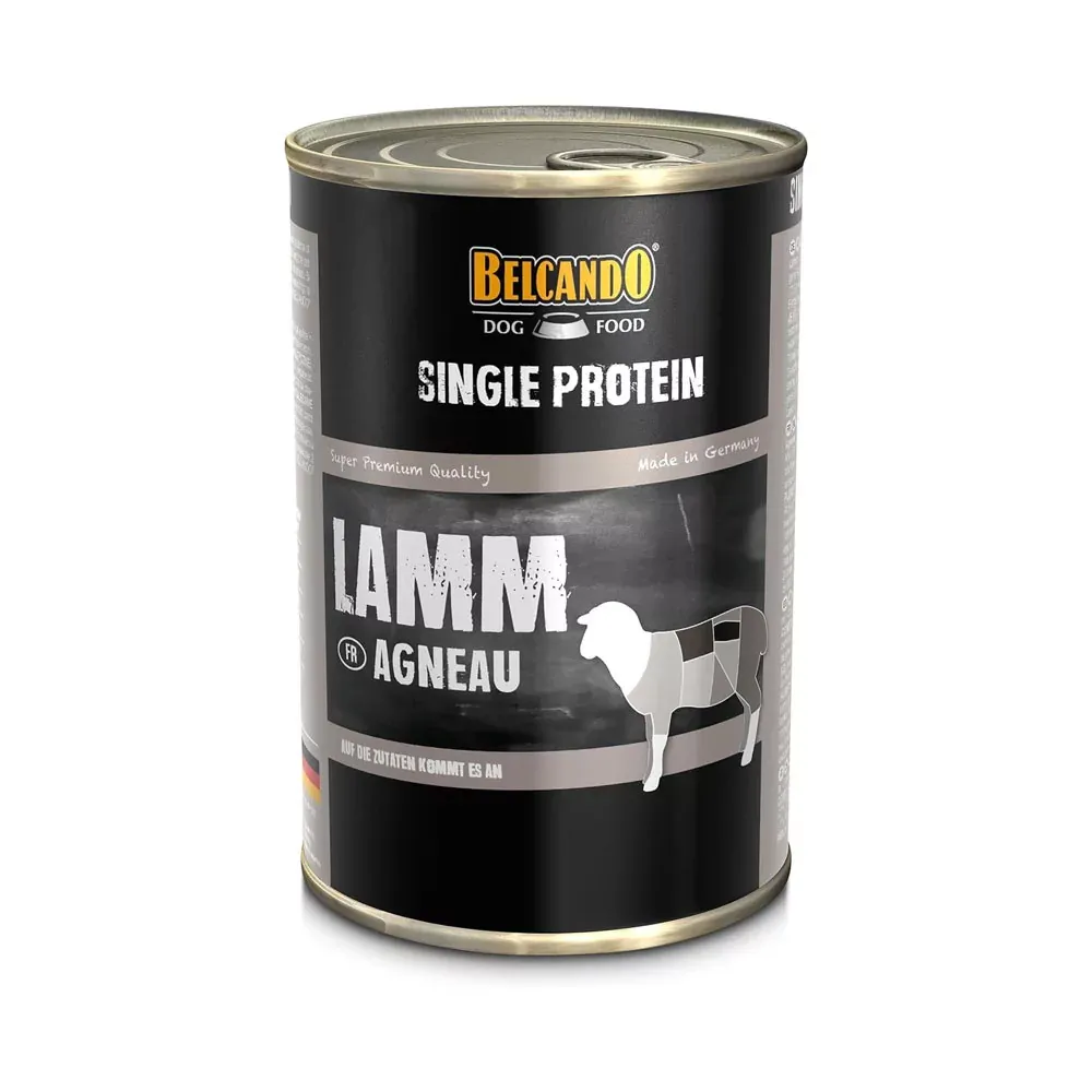 Alimento Belcando Monoproteico Sabor Cordero Lata 400gr