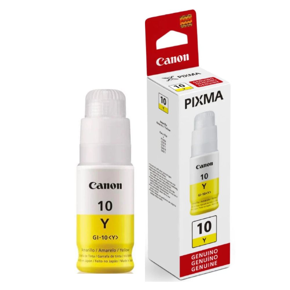 Botella Tinta Canon GI-10 Y (amarillo)