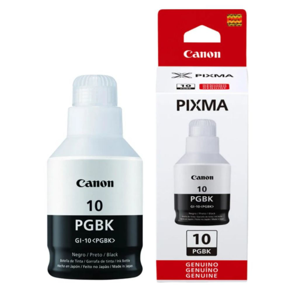 Botella Tinta Canon GI-10 BK (negro)