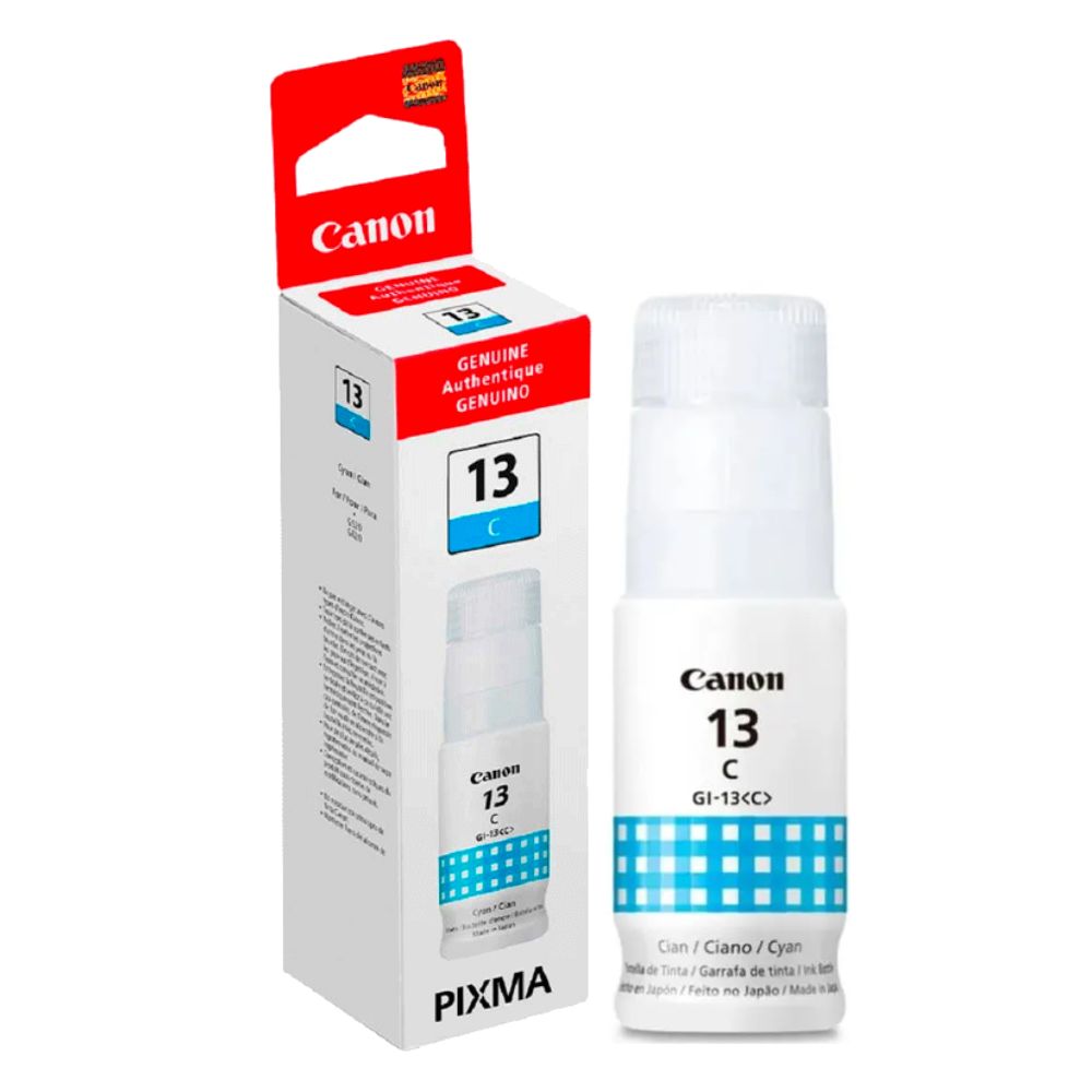 Botella Tinta Canon GI-13 C (cian)