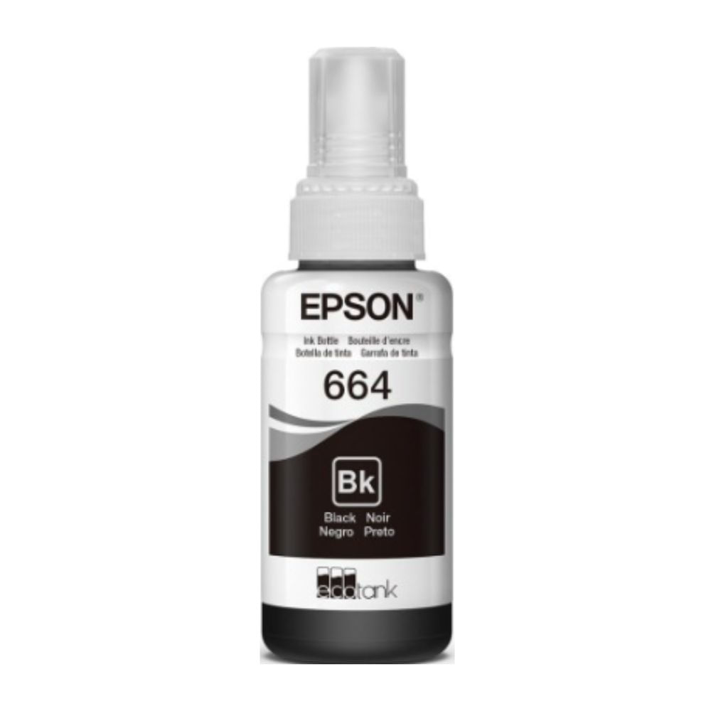 Botella Tinta Epson  T664120 Negro