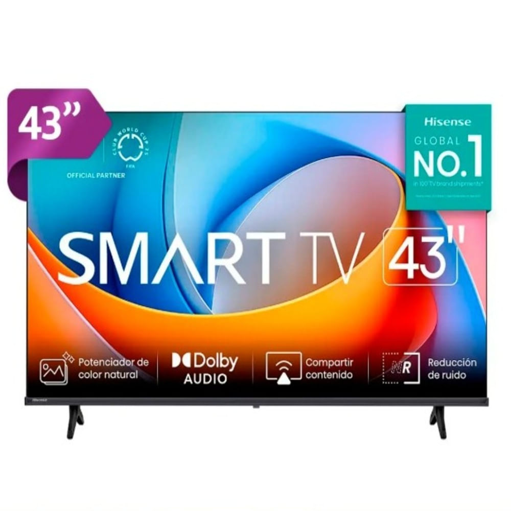 Televisor Hisense Led 43 Smart Full HD VIDAA 43A4NV 2025