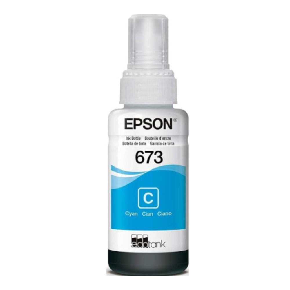 Botella Tinta Epson T673220 Cian