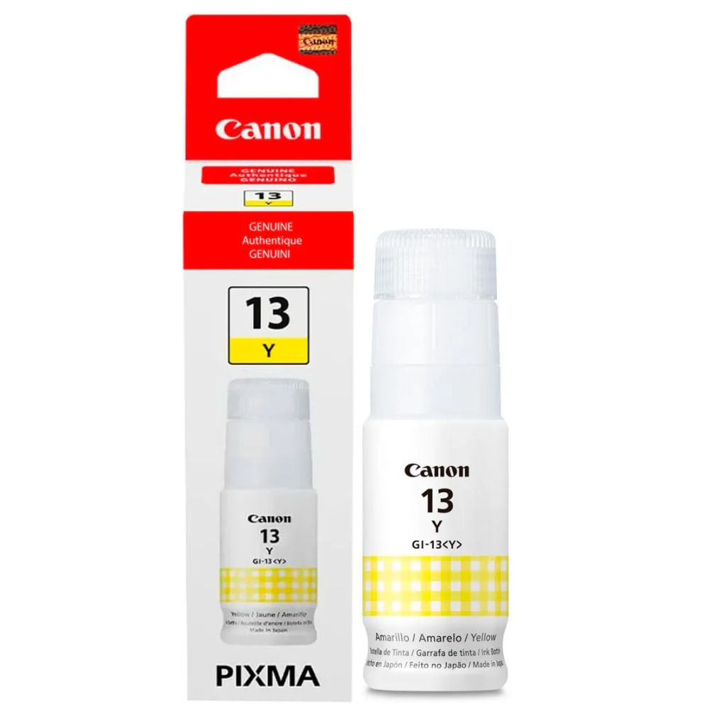 Botella Tinta Canon GI-13 Y (amarillo)
