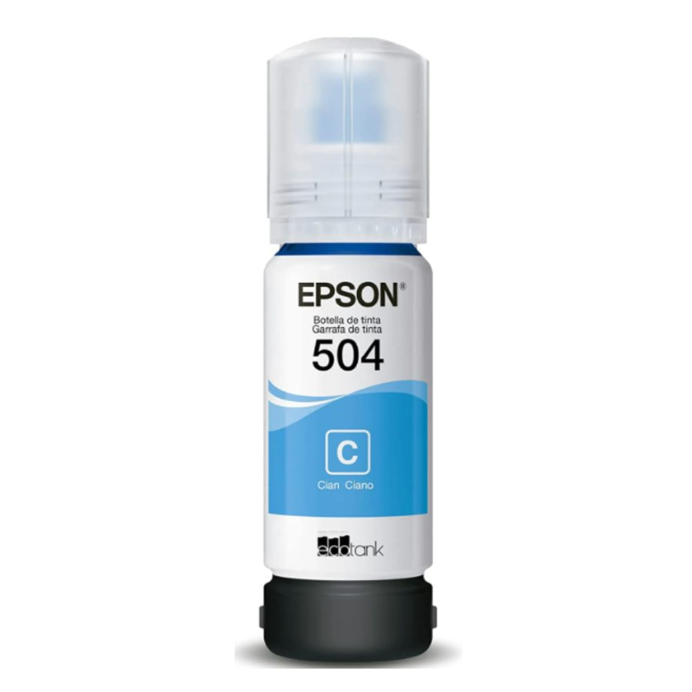 Botella Tinta Epson T504220 Cian