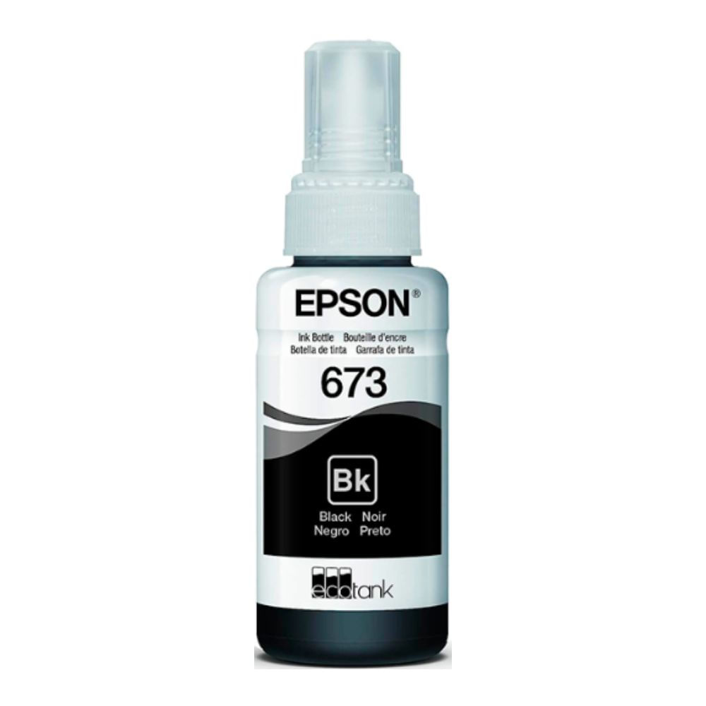 Botella Tinta Epson T673120 Negro