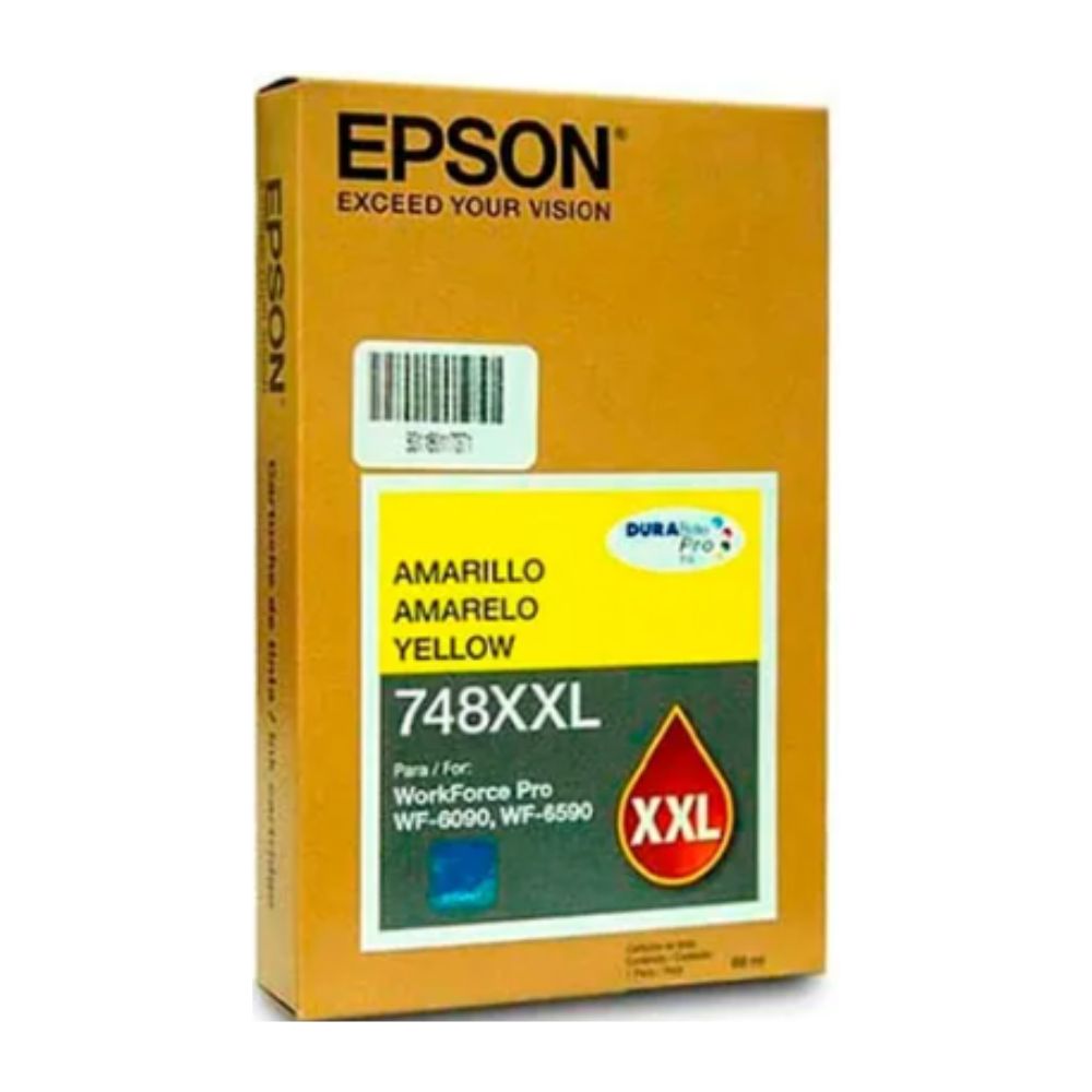 Tinta Epson T748XXL420 Amarillo