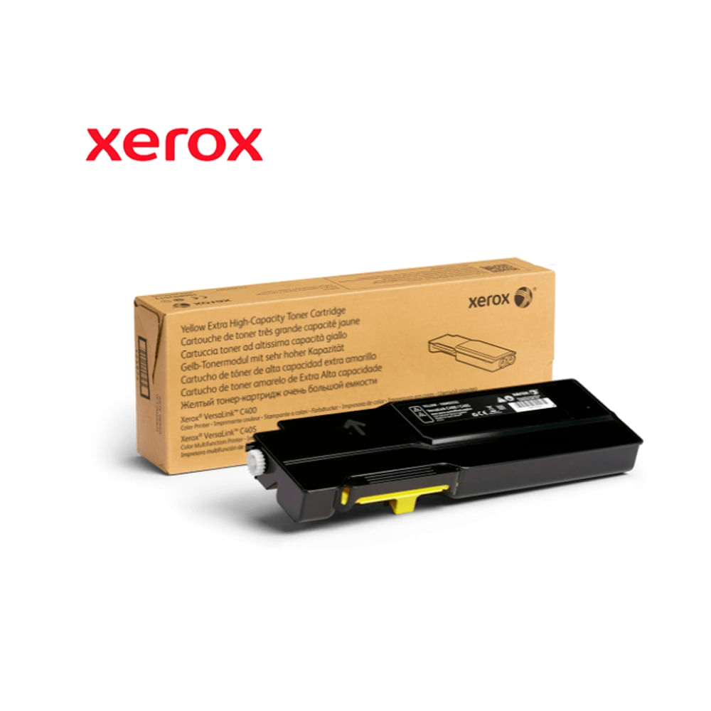 Tóner Xerox 106R03533 Amarillo Compatible para Impresoras C400 y C405 - Alta Calidad de Impresión