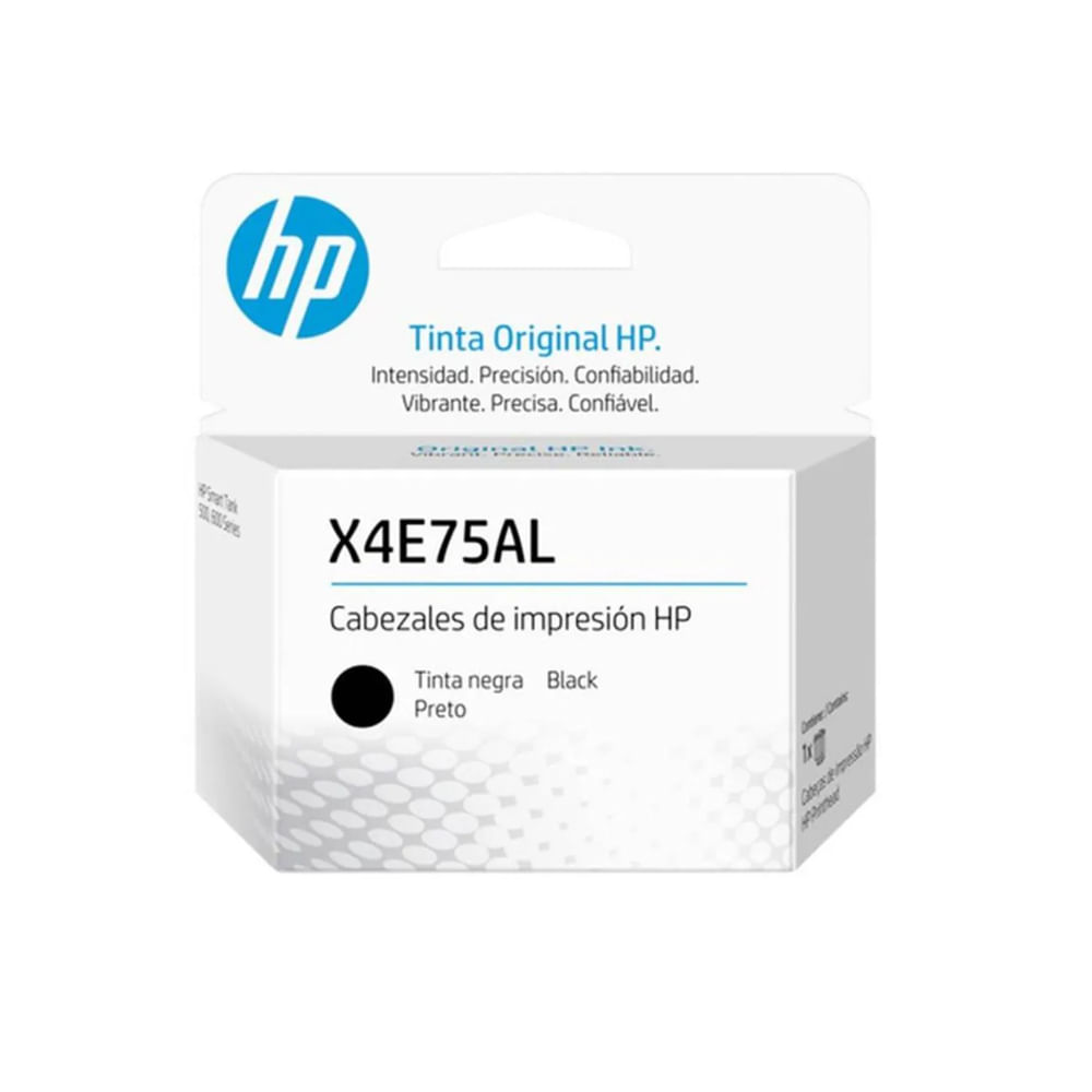 Cabezal HP X4E75AL GT Negro para Impresoras - Alta Calidad y Precisión en Cada Impresión