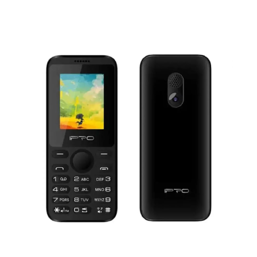 Celular iPro A6Mini 2G Black - Compacto y Ligero, Ideal para Comunicación Diaria y Uso Básico.