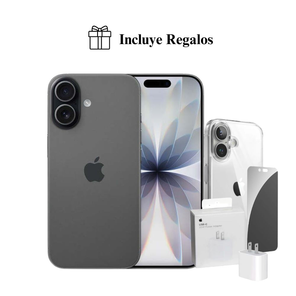 Apple iPhone 17 Apple Intelligence 256GB (eSIM) - Black + Combo de Regalo