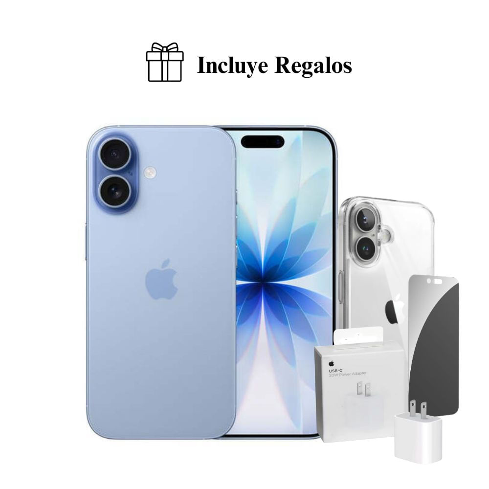 Apple iPhone 17 Apple Intelligence 256GB (eSIM) - Blue Mist + Combo de Regalo