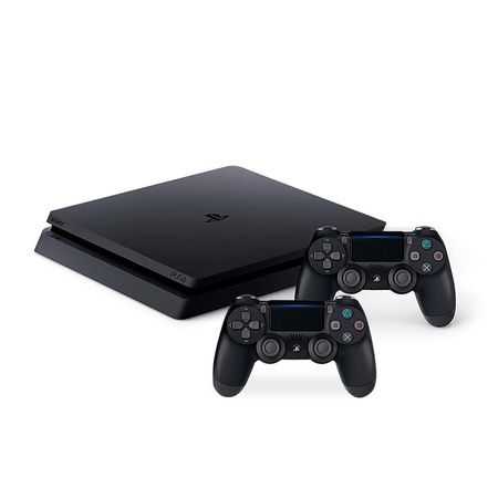 Consola PS4 SLIM 1tb y 2 Mandos - Reacondicionada