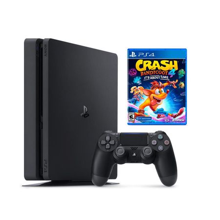 Consola PS4 SLIM 1tb + Crash 4 - Reacondicionada