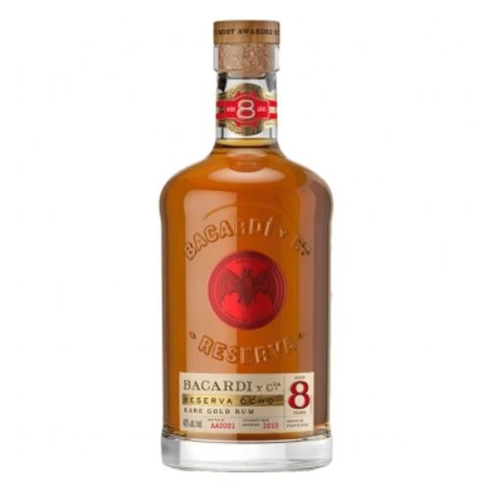 Ron BACARDI Reserva Ocho años Botella 750ml