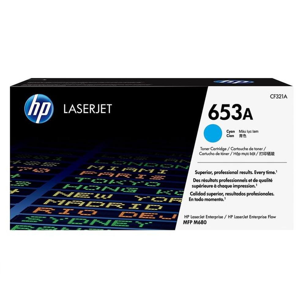 TONER HP 653A CIAN CF321A LJE M680 ORIGINAL