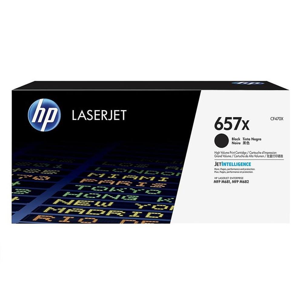 TONER HP 657X NEGRO CF470X LJE M681 ORIGINAL