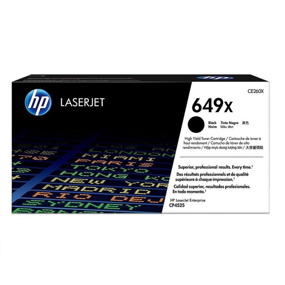 TONER HP 649X NEGRO CE260X LJ CP4525 ORIGINAL