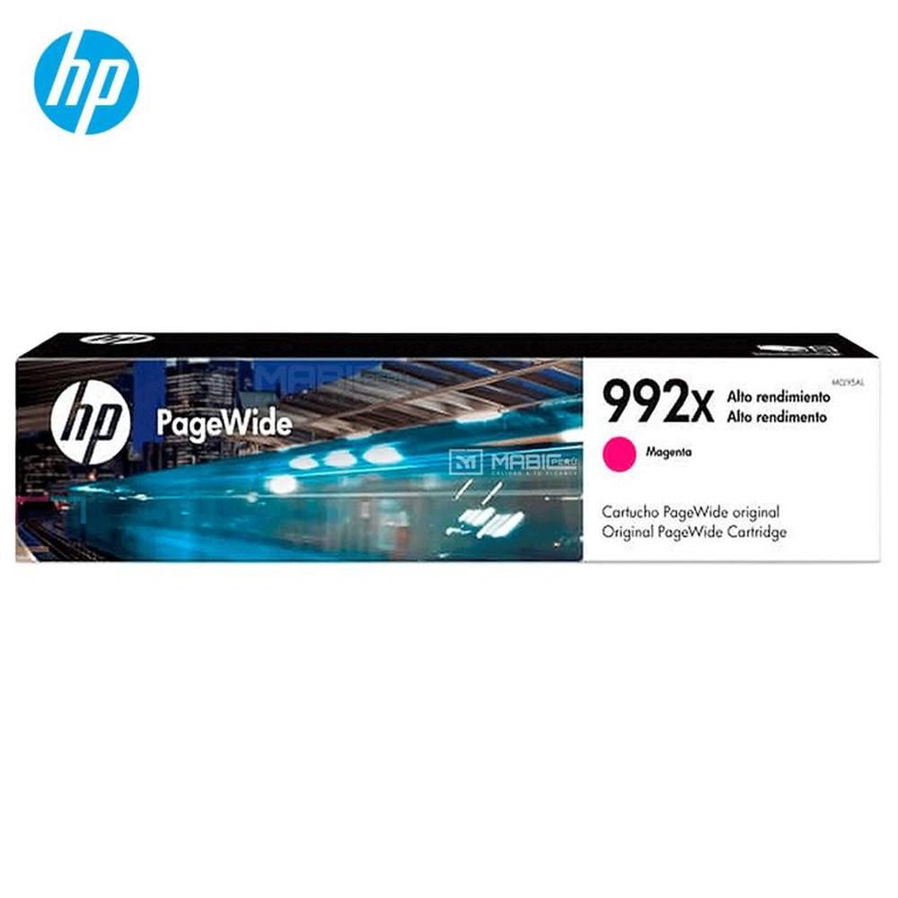 Cartucho de Tinta HP 992X Magenta M0J95AL PageWide 772dw 777z 750dw Original