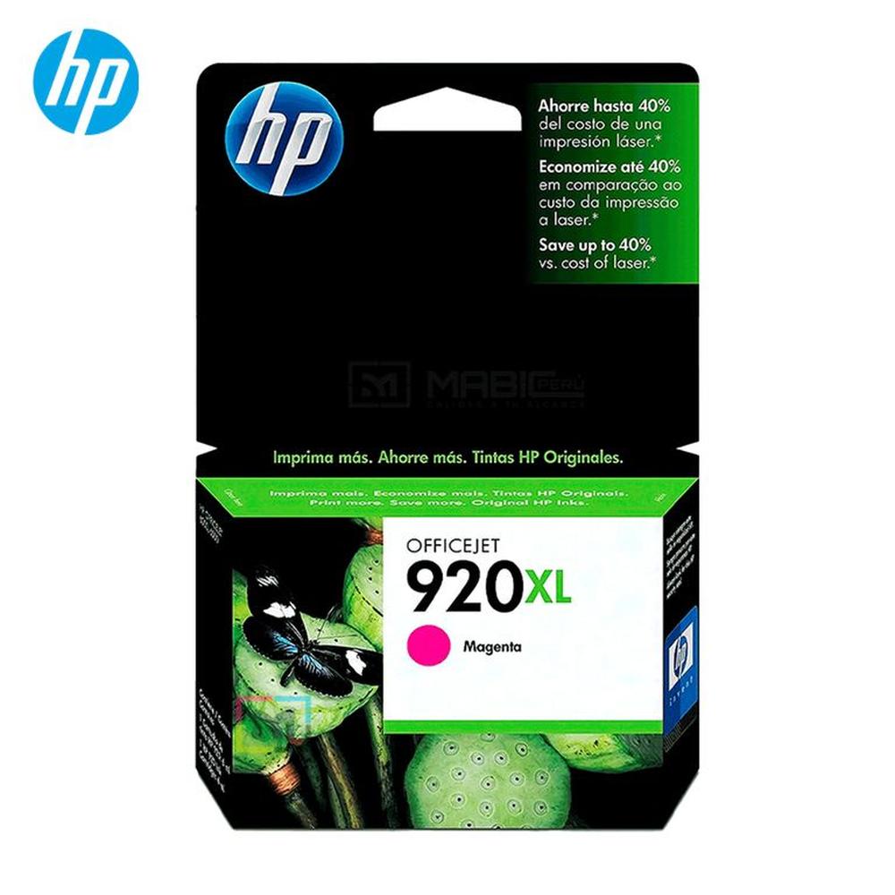 Cartucho de Tinta HP 920XL Magenta CD973AL OfficeJet 6500 7500 Original