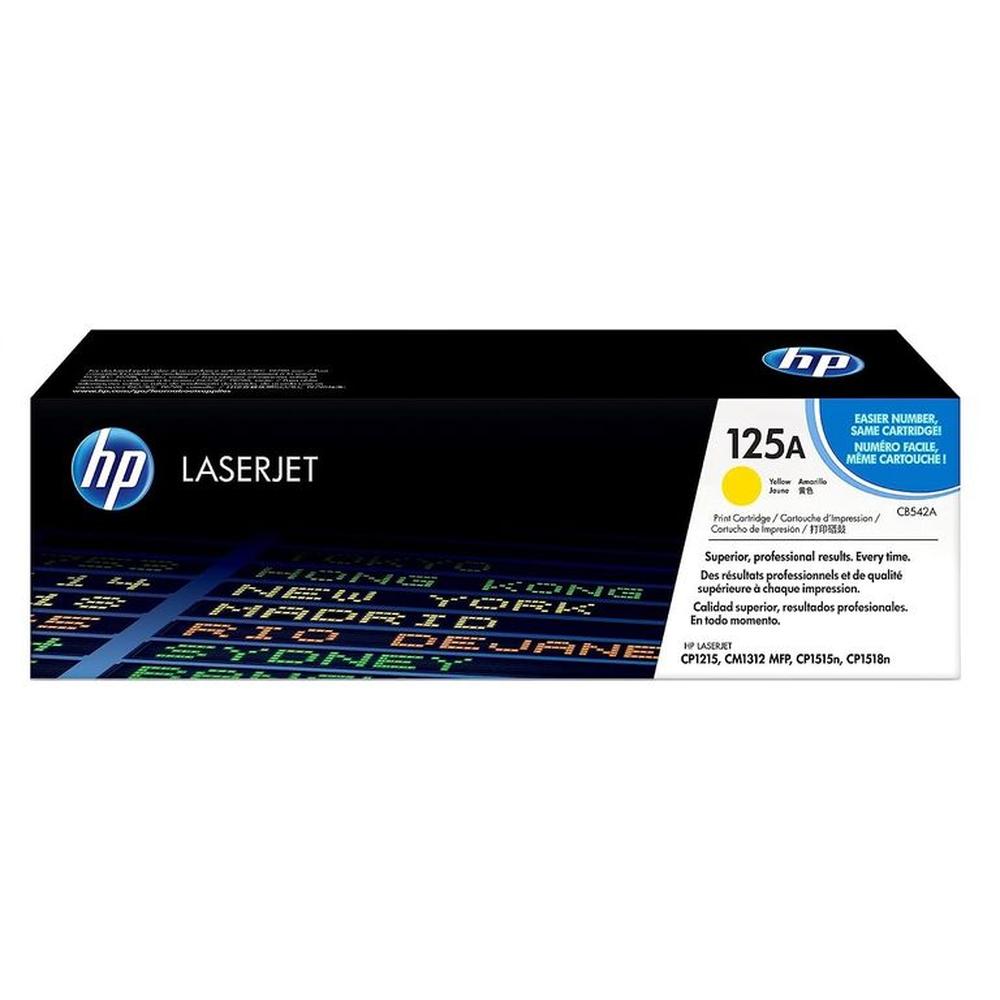 TONER HP 125A AMARILLO CB542A LJ 1215 1515 ORIGINAL