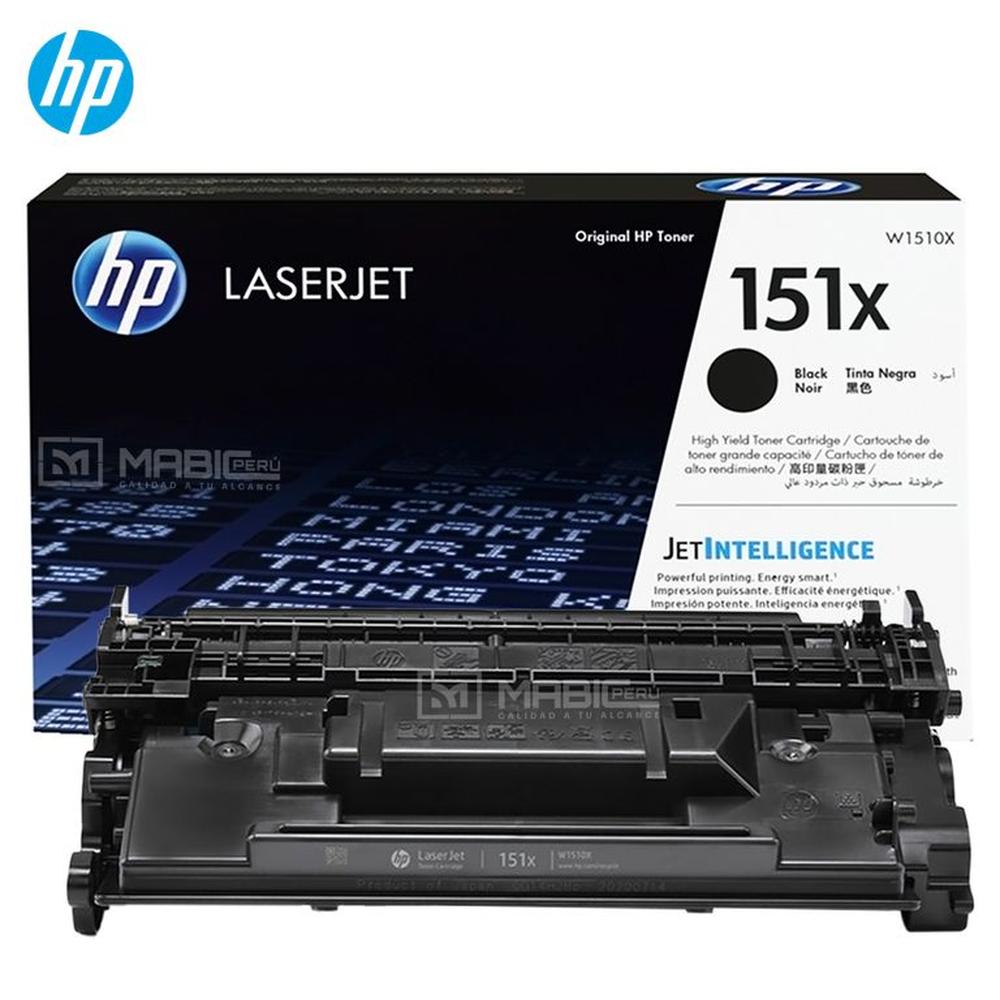 TONER HP 151X NEGRO W1510X LJ 4003 MFP 4103 ORIGINAL