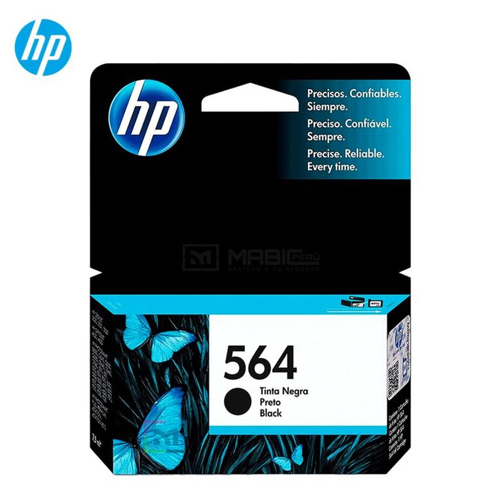 Cartucho de Tinta HP 564 Negro CB316WL OfficeJet 3520 4622 7520 Original