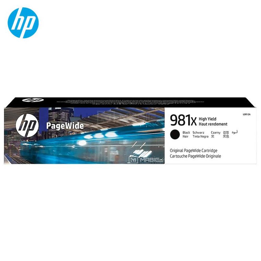 Cartucho de Tinta HP 981X Negro L0R12A PageWide 556dn 586dn Original
