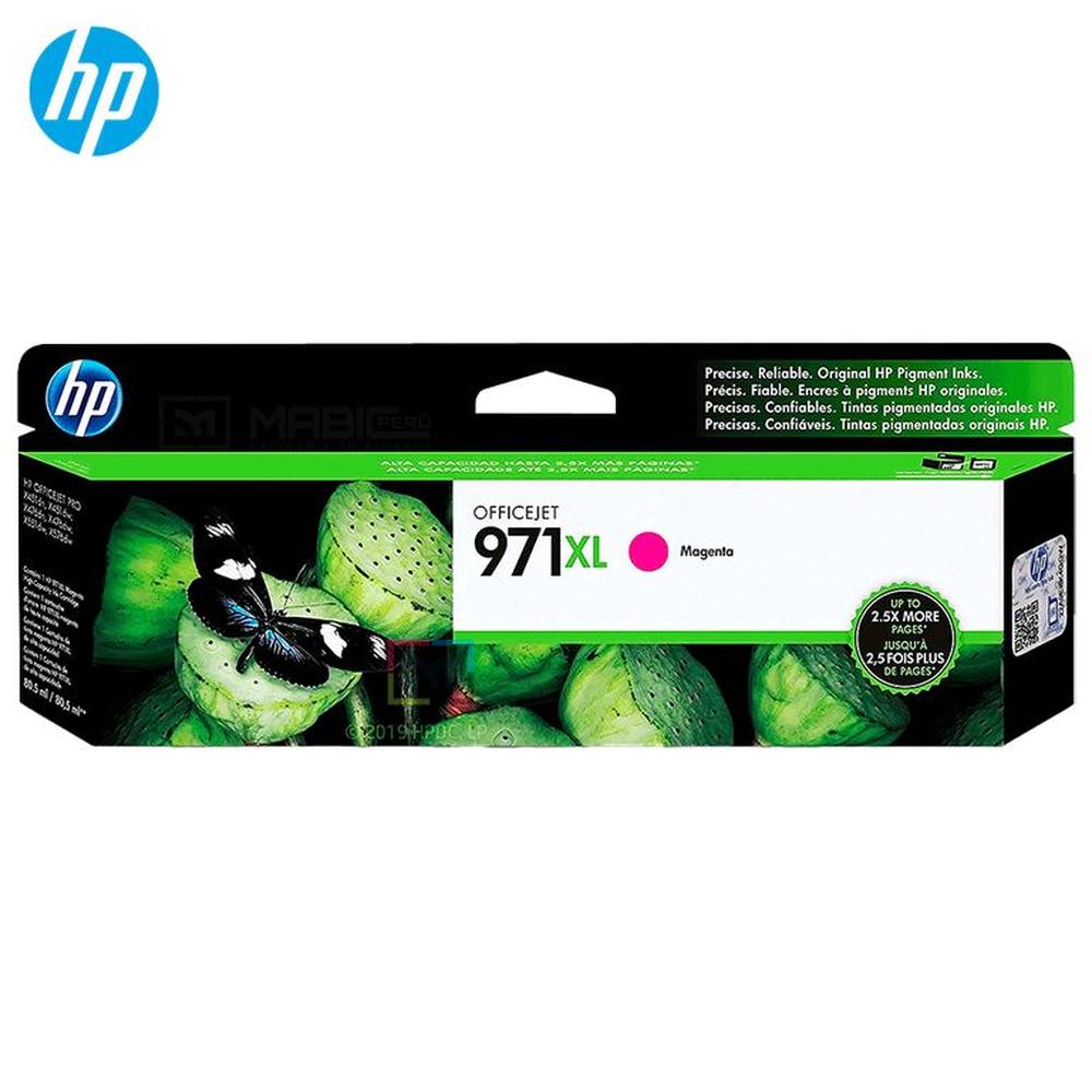 Cartucho de Tinta HP 971XL Magenta CN627AM OfficeJet Pro X476DW X451DW Original