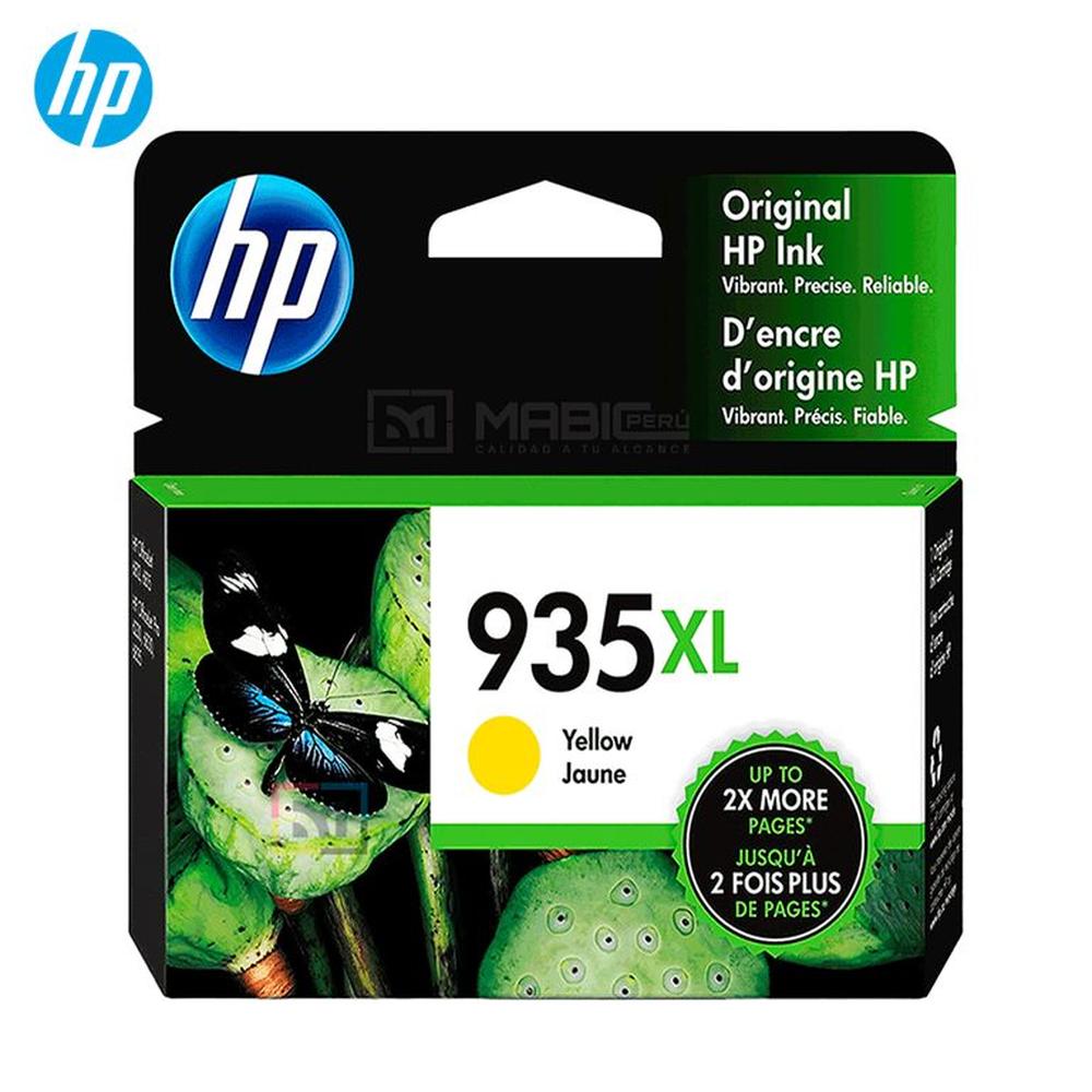 Cartucho de Tinta HP 935XL Amarillo C2P26AL OfficeJet 6320 6830 Original