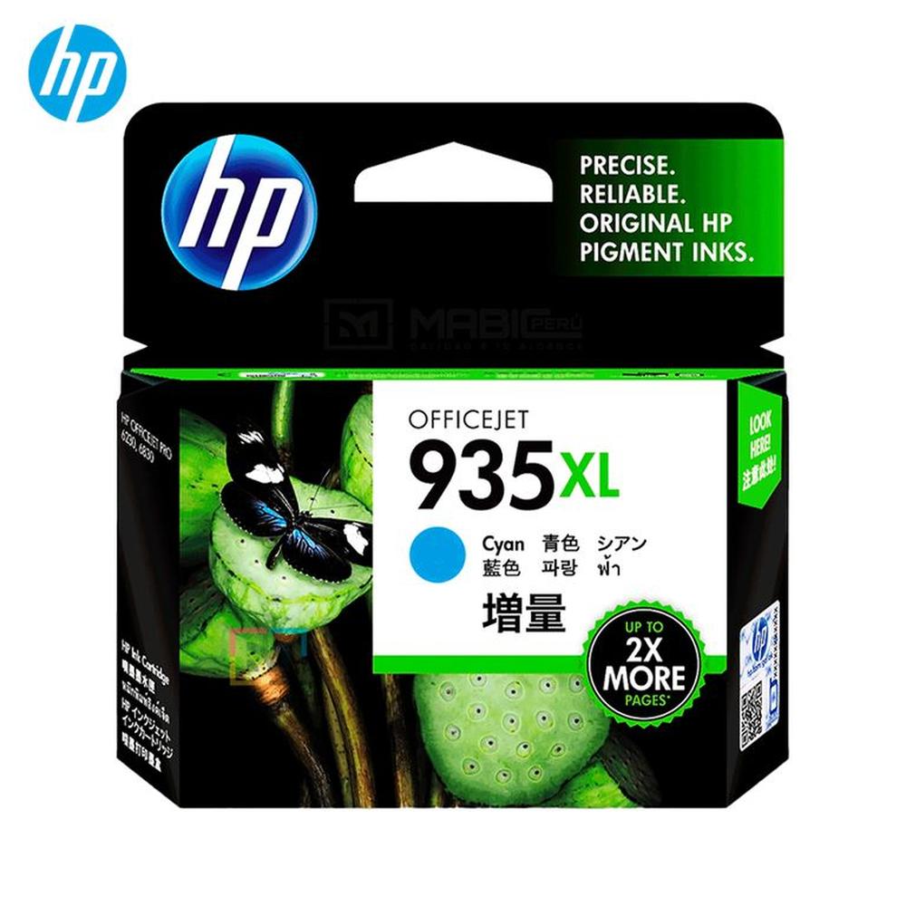 Cartucho de Tinta HP 935XL Cian C2P24AL OfficeJet 6320 6830 Original