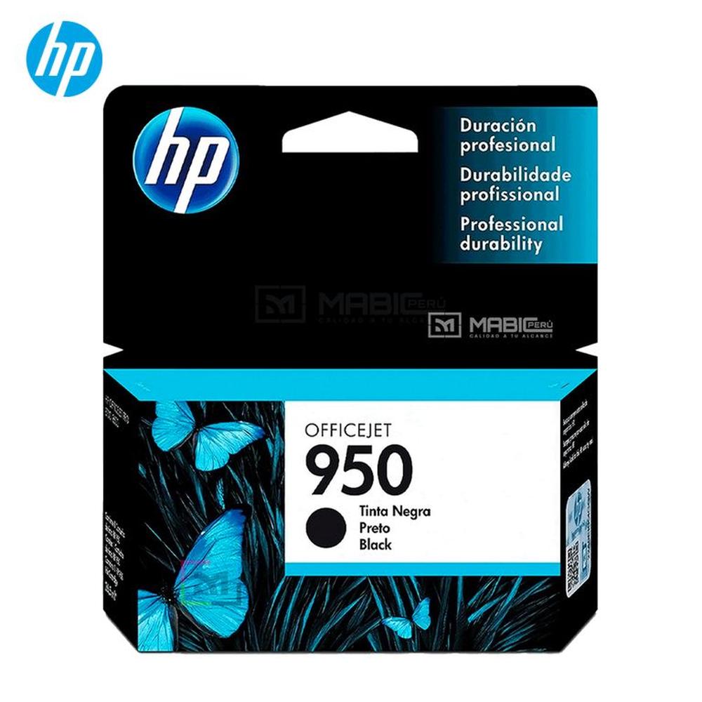 Cartucho de Tinta HP 950 Negro CN049AL OfficeJet 8100 8600 8610 Original