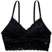 Brassier Diseño bralet black lace Mujer SINGULAR
