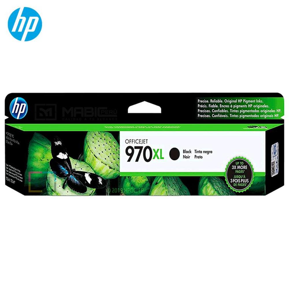 Cartucho de Tinta HP 970XL Negro CN625AM OfficeJet X476DW X451DW Original