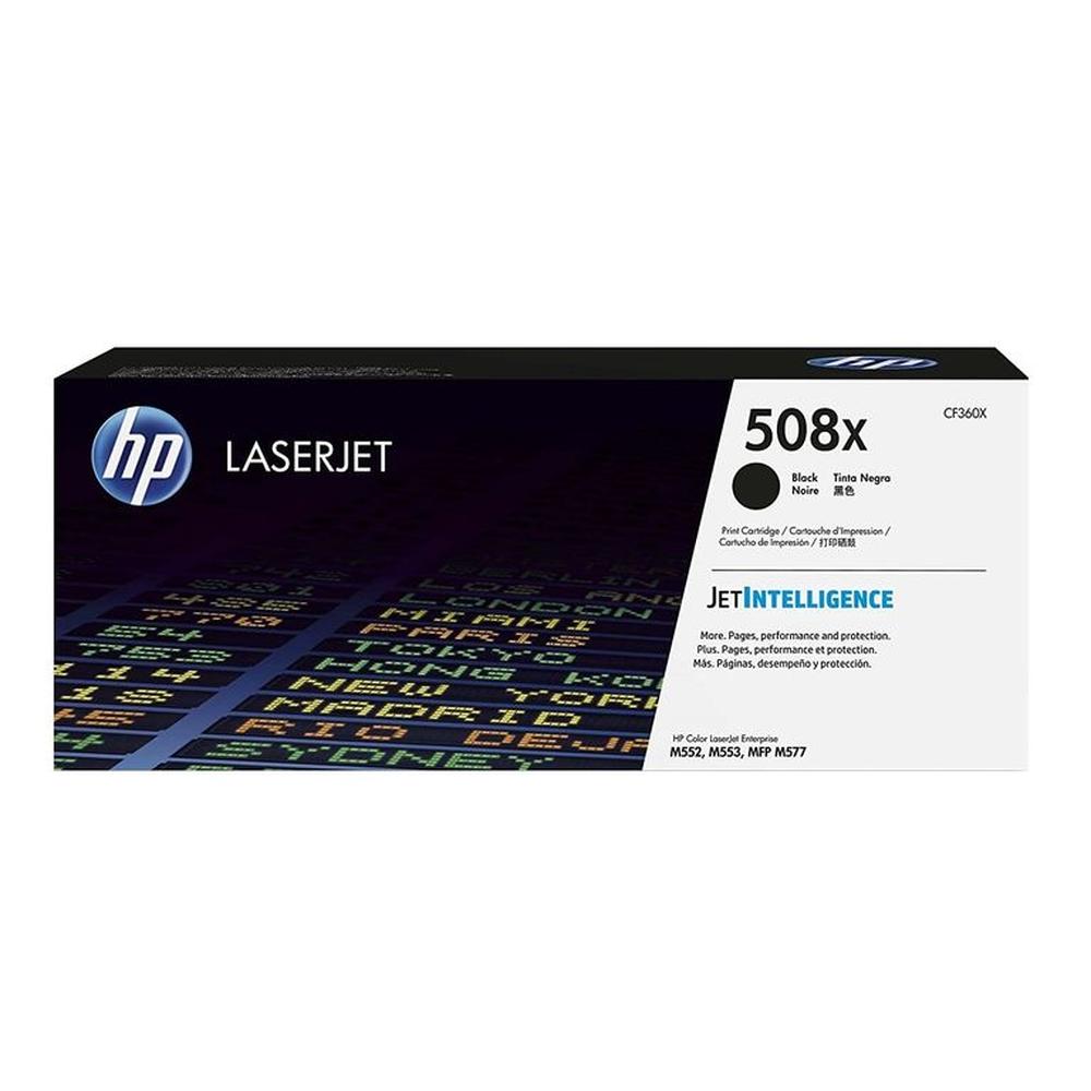 TONER HP 508X NEGRO CF360X LJ M552 ORIGINAL