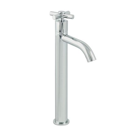 Llave de Lavatorio al Mueble Trebol Brenta Alta Plata Cromada