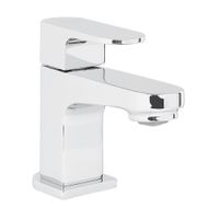 Llave de Lavatorio Trebol Oxford Baja Plata Cromada