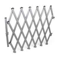 Reja de seguridad de aluminio plegable para bebés y mascotas L RRC