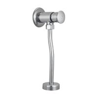 Llave temporizada urinario presión frontal Cromado Vainsa