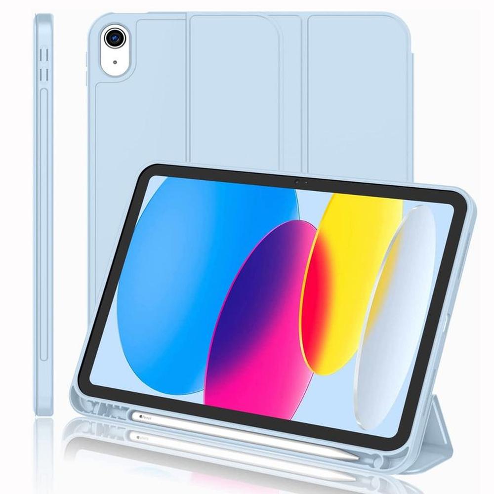 Funda Case Protector para iPad 10ma  11va Generación - Celeste