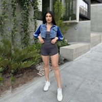 Casaca Track Jeans Mujer.